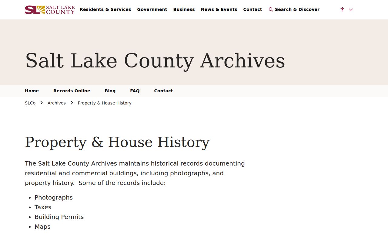 Midvale previous residents tax appraisal card search